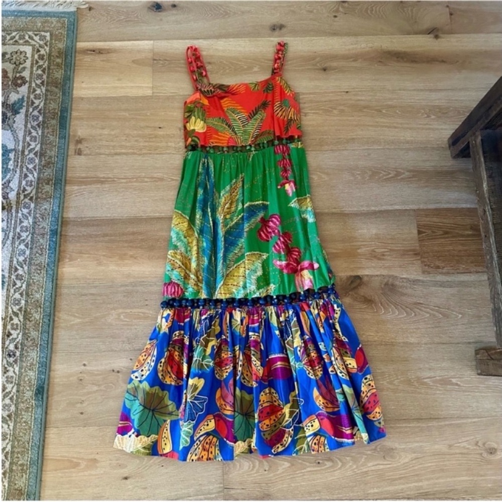 Farm Rio Mixed Prints Ball Maxi - Picture 8 of 12